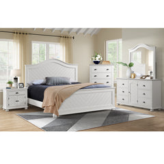 Kona 1-Drawer Nightstand in White – SKU B-9340-7-NS | Elements