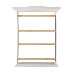 Kona Queen Panel Bed in White