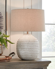Hoover Furniture Outlet - Ashley Furniture - Jamon Table Lamp (Set of 2) - Table Lamp (Set of 2) - L100764X2