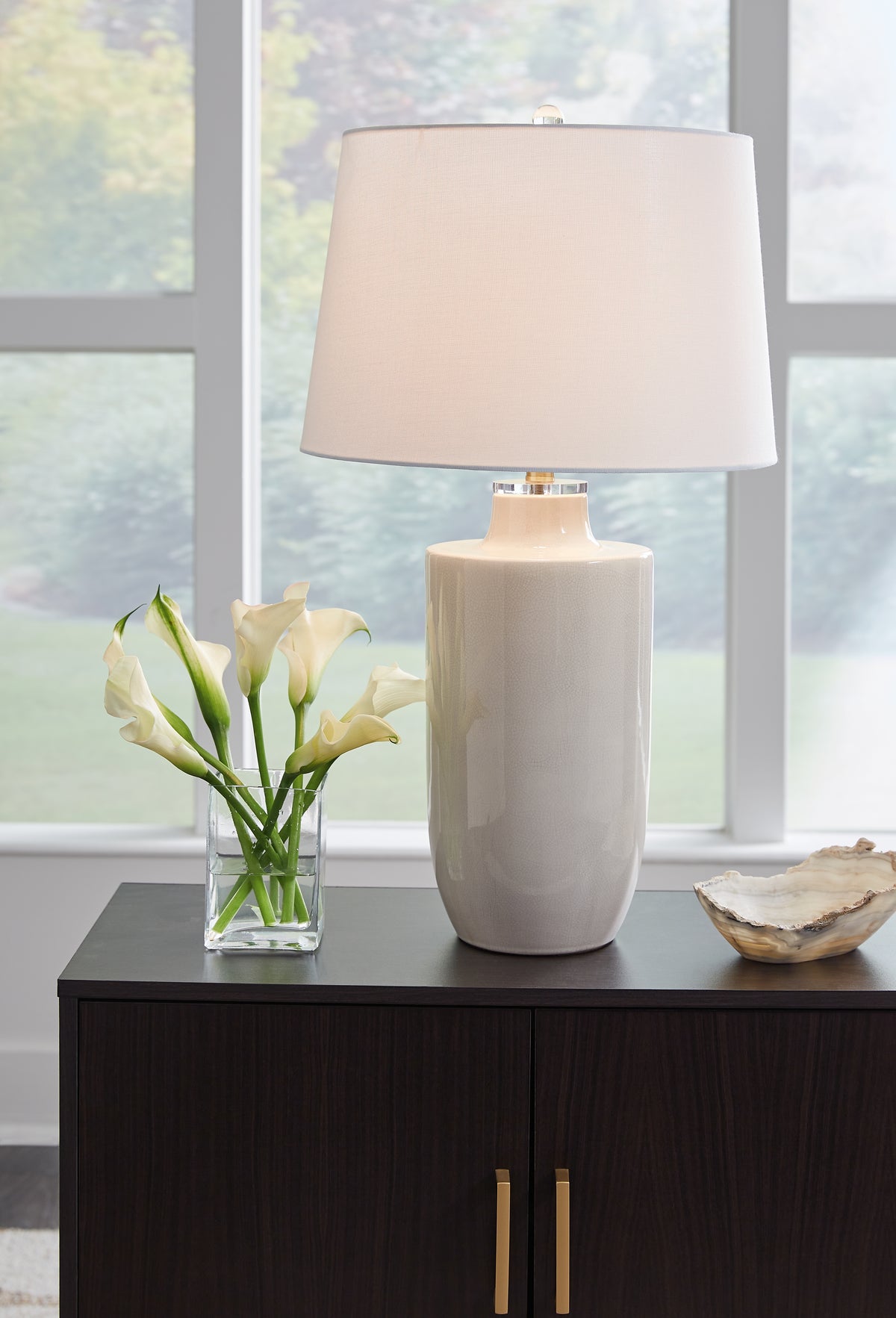 Hoover Furniture Outlet - Ashley Furniture - Cylener Table Lamp (Set of 2) - Table Lamp (Set of 2) - L100794X2