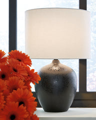 Hoover Furniture Outlet - Ashley Furniture - Ladstow Table Lamp (Set of 2) - Table Lamp (Set of 2) / Black - L123894X2