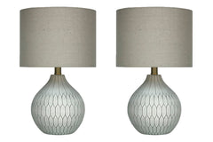 Hoover Furniture Outlet - Ashley Furniture - Wardmont Table Lamp (Set of 2) - Table Lamp (Set of 2) - L180094X2