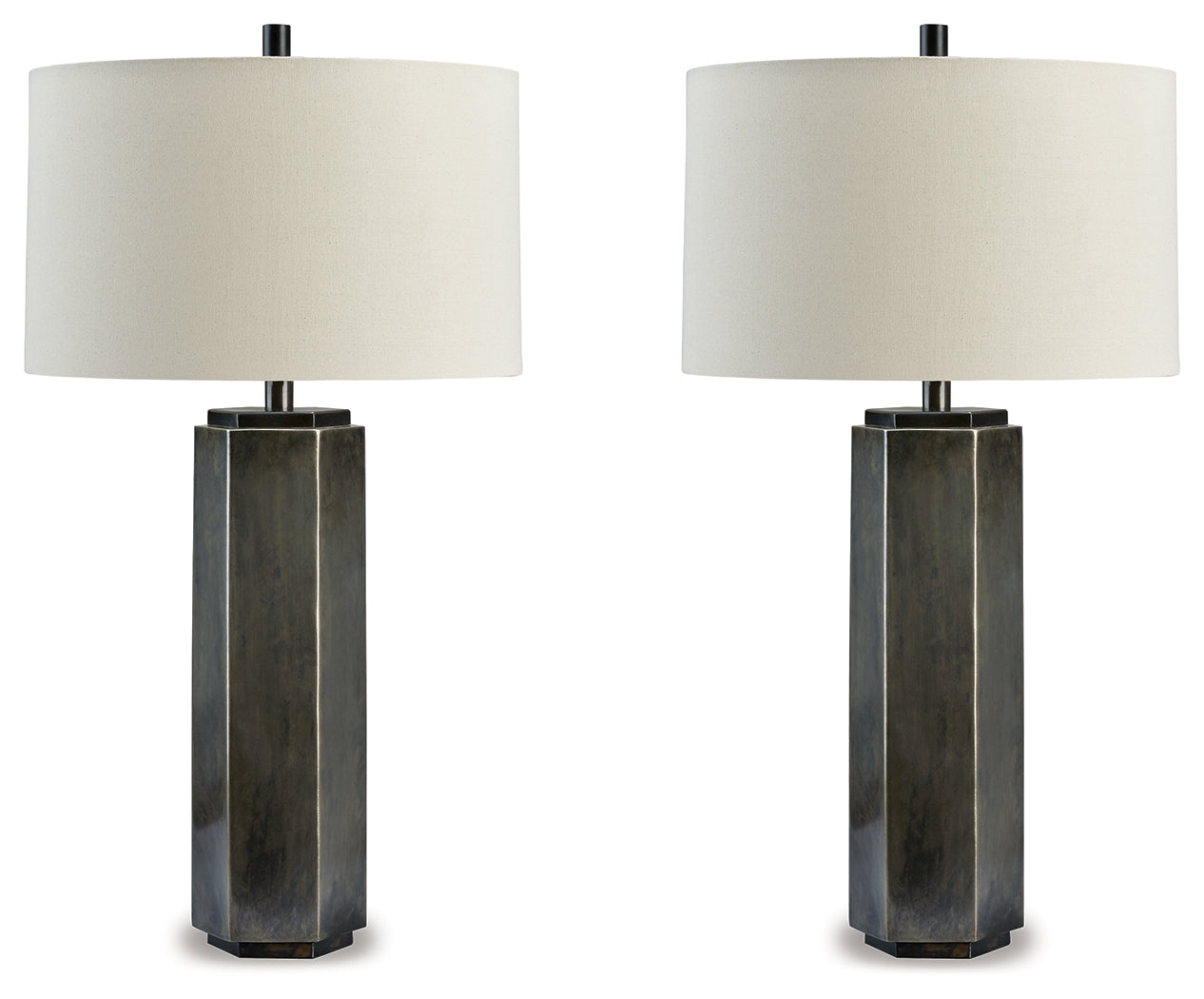 Hoover Furniture Outlet - Ashley Furniture - Dirkton Table Lamp (Set of 2) - Table Lamp (Set of 2) - L208324X2