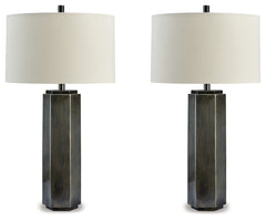 Hoover Furniture Outlet - Ashley Furniture - Dirkton Table Lamp (Set of 2) - Table Lamp (Set of 2) - L208324X2