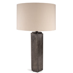 Hoover Furniture Outlet - Ashley Furniture - Dirkton Table Lamp - Metal Table Lamp (1/CN) / Antique Pewter Finish - L208324