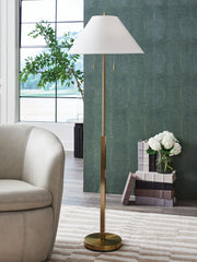 Hoover Furniture Outlet - Ashley Furniture - Haigwood Floor Lamp - Metal Floor Lamp (1/CN) - L208471
