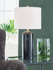 Hoover Furniture Outlet - Ashley Furniture - Hanzila Table Lamp - Poly Table Lamp (1/CN) - L236074
