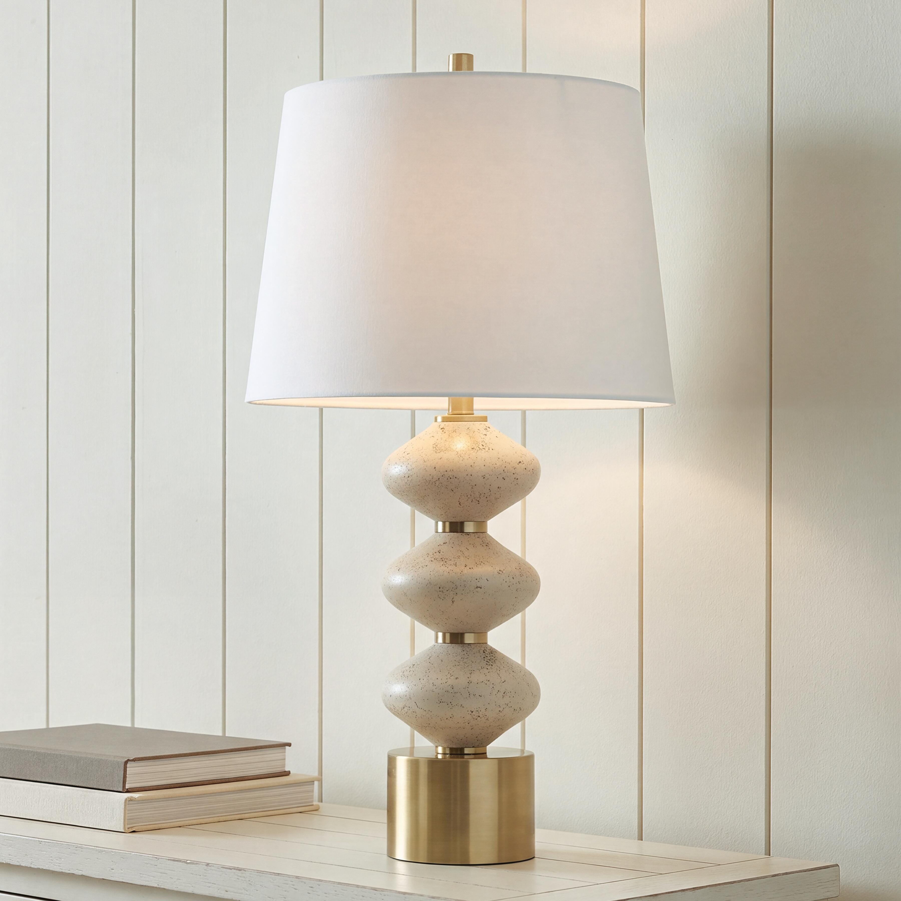 Hoover Furniture Outlet - Ashley Furniture - Wardthrone Table Lamp - Poly Table Lamp (1/CN) - L236124