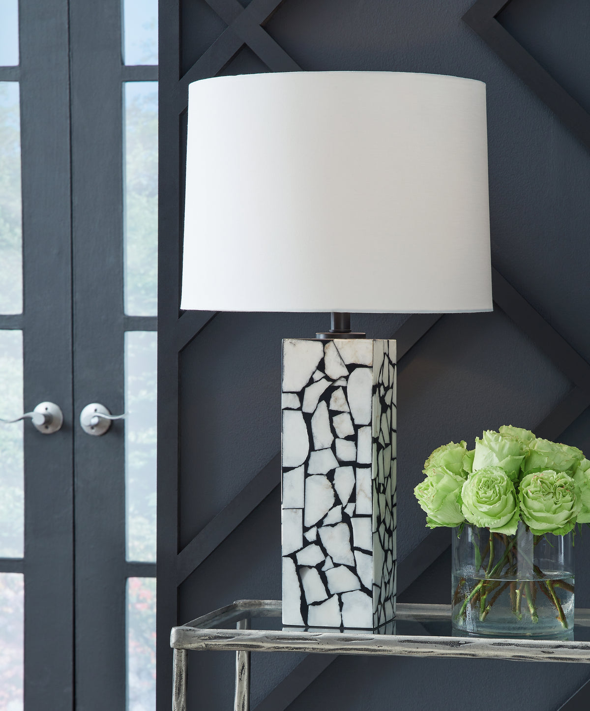 Hoover Furniture Outlet - Ashley Furniture - Macaria Table Lamp (Set of 2) - Table Lamp (Set of 2) - L429044X2