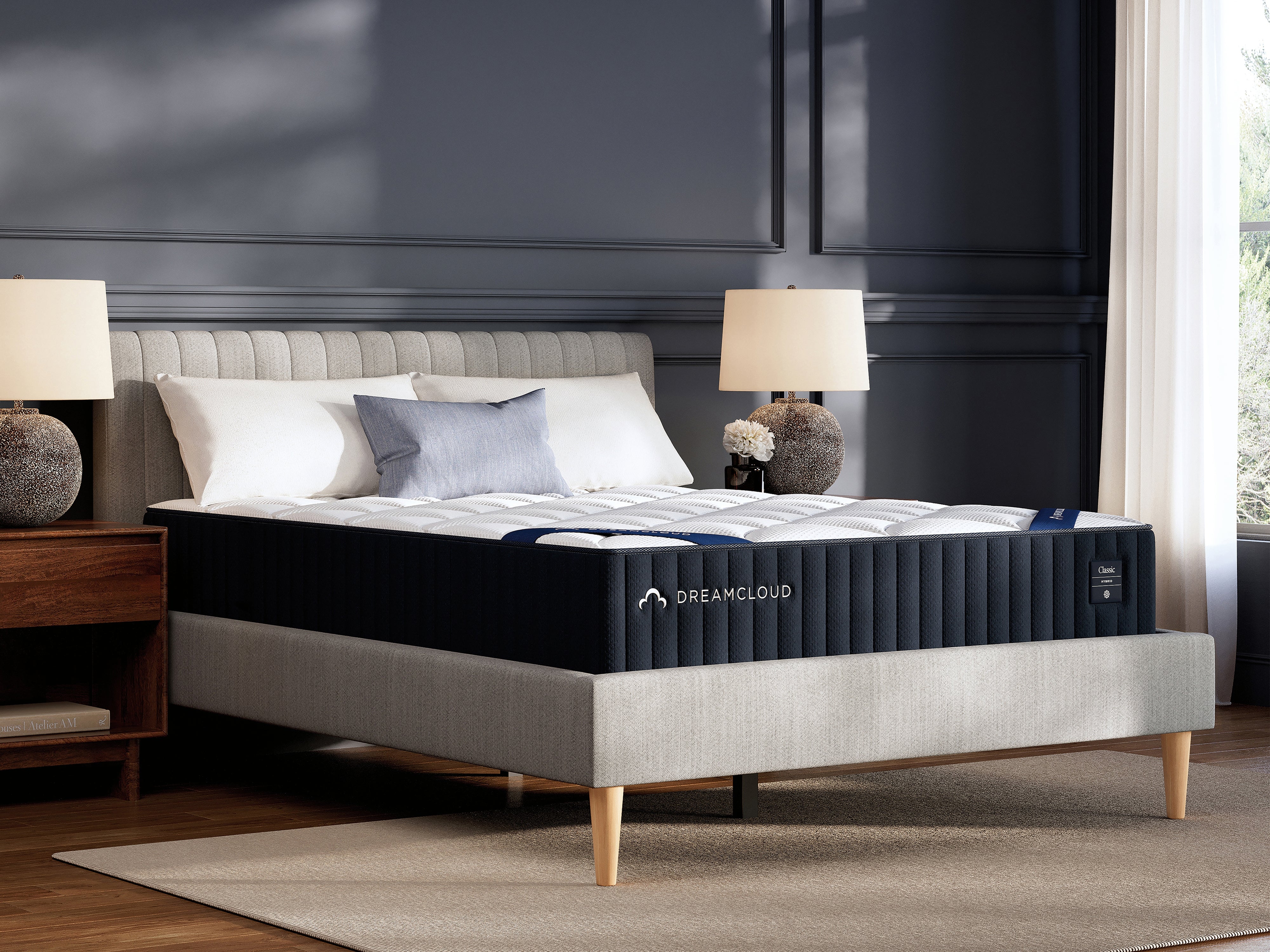 Hoover Furniture Outlet - Ashley Furniture - DreamCloud Classic Hybrid Twin Mattress - Twin - M13511