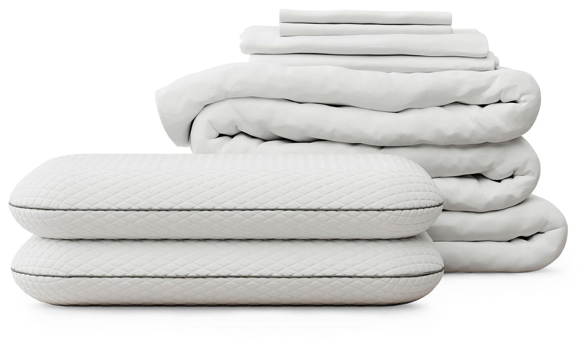 Hoover Furniture Outlet - Ashley Furniture - RH Mattress Protect Bundle Queen Bedding Bundle - Queen Bedding Bundle - M1B0131