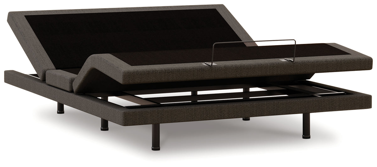 Hoover Furniture Outlet - Ashley Furniture - Comfort Ultra Adj Base Full Adjustable Base - Full Adjustable Base / Black - M1X1422AB