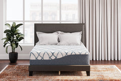 Hoover Furniture Outlet - Ashley Furniture - 14 Inch Chime Elite 2.0 Queen Mattress - Queen / White/Blue - M42731