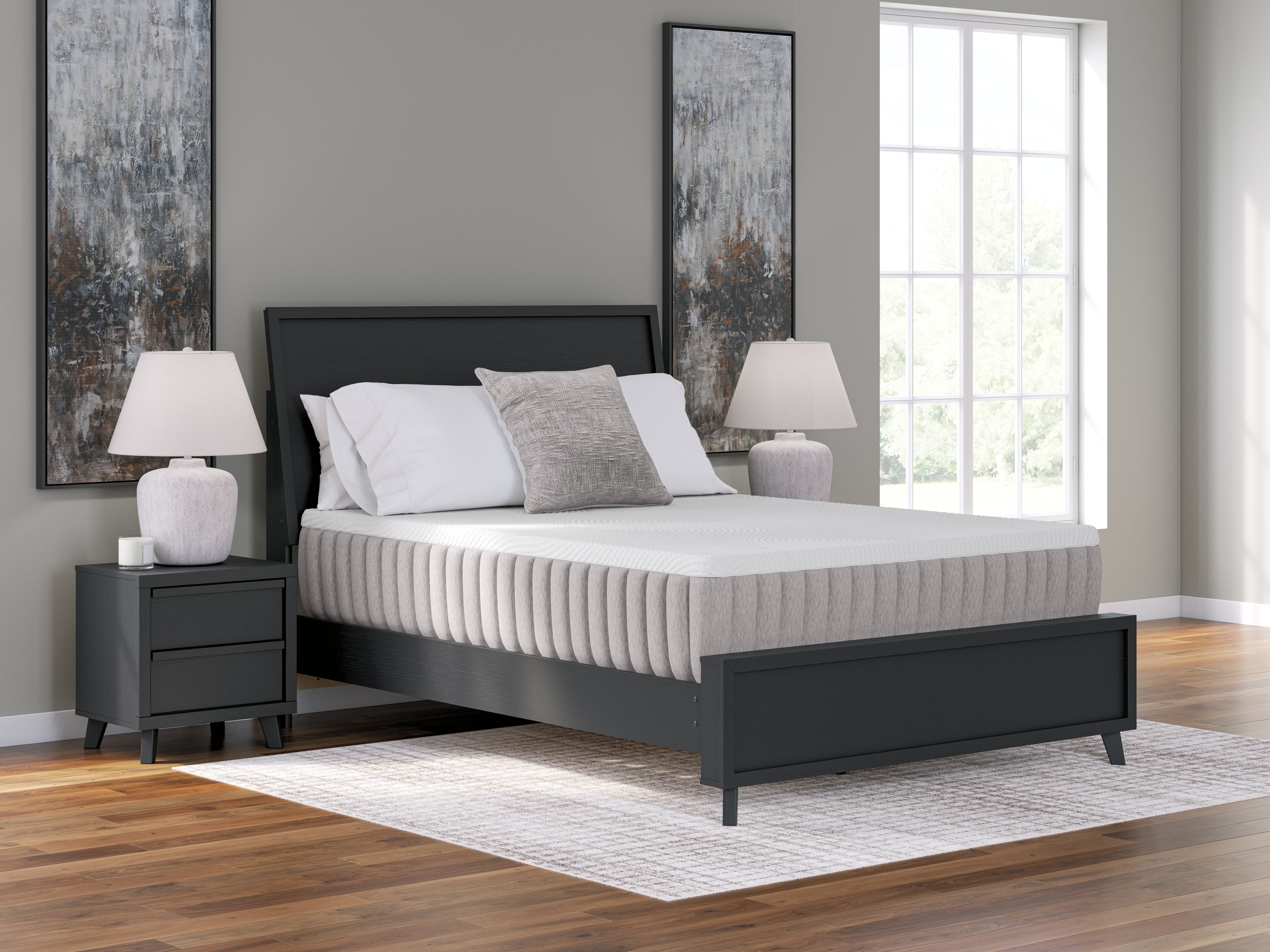 Hoover Furniture Outlet - Ashley Furniture - Terra Sleep Soft King Mattress - King / White - M52441