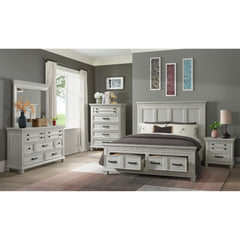 McCoy 7-Drawer Dresser in Antique White