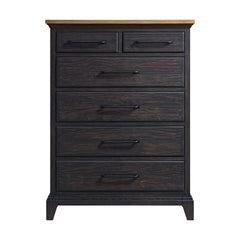 Montrose Chest in Espresso & Brown