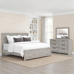 Hoover Furniture Outlet - Ashley Furniture - Broachmyn Bedroom Mirror - Bedroom Mirror / Gray - PCB1120-36
