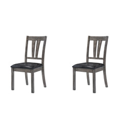 Nathan Fan Back Chair W/Pu Seat (2 Per Pack)