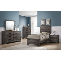 Nathan Youth Twin Panel Bed – SKU NH100TB | Elements