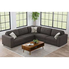 Options One LHF Chair in Palmer Plus Ash with 1 Pillow 20"