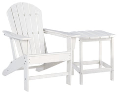 Hoover Furniture Outlet - Ashley Furniture - Sundown Treasure Adirondack Chair with End Table - Adirondack Chair with End Table - P011P1