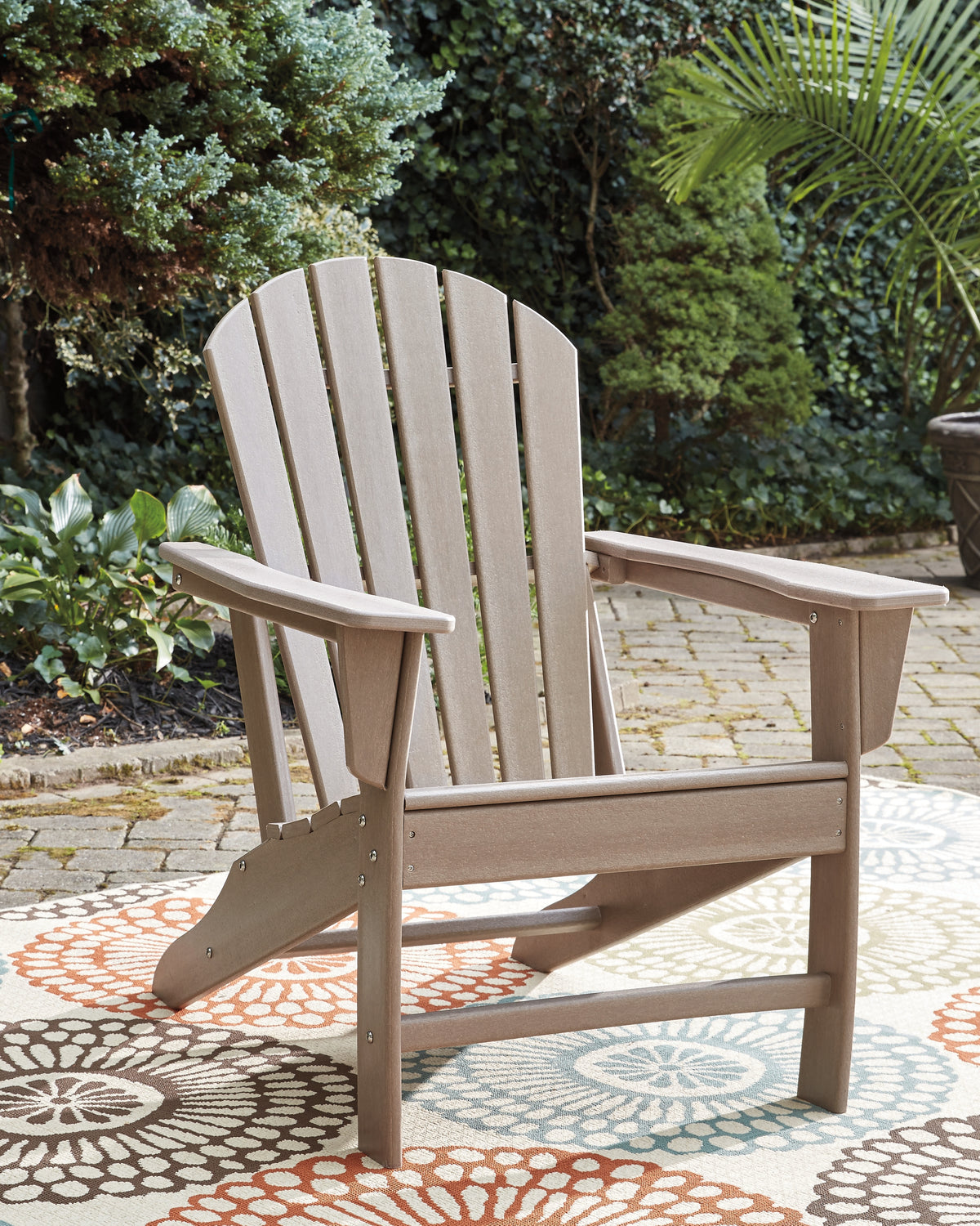 Hoover Furniture Outlet - Ashley Furniture - Sundown Treasure Adirondack Chair - Adirondack Chair / Driftwood - P014-898