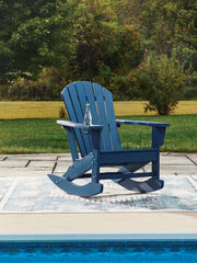 Hoover Furniture Outlet - Ashley Furniture - Sundown Shores Outdoor Rocking Chair - Rocking Chair - PCP019-827
