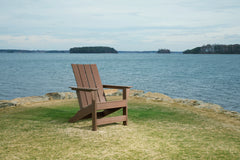 Hoover Furniture Outlet - Ashley Furniture - Emmeline Adirondack Chair - Adirondack Chair / Brown - P420-898