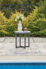 Hoover Furniture Outlet - Ashley Furniture - Ocean Beach Outdoor End Table - Round End Table - PCP510-706
