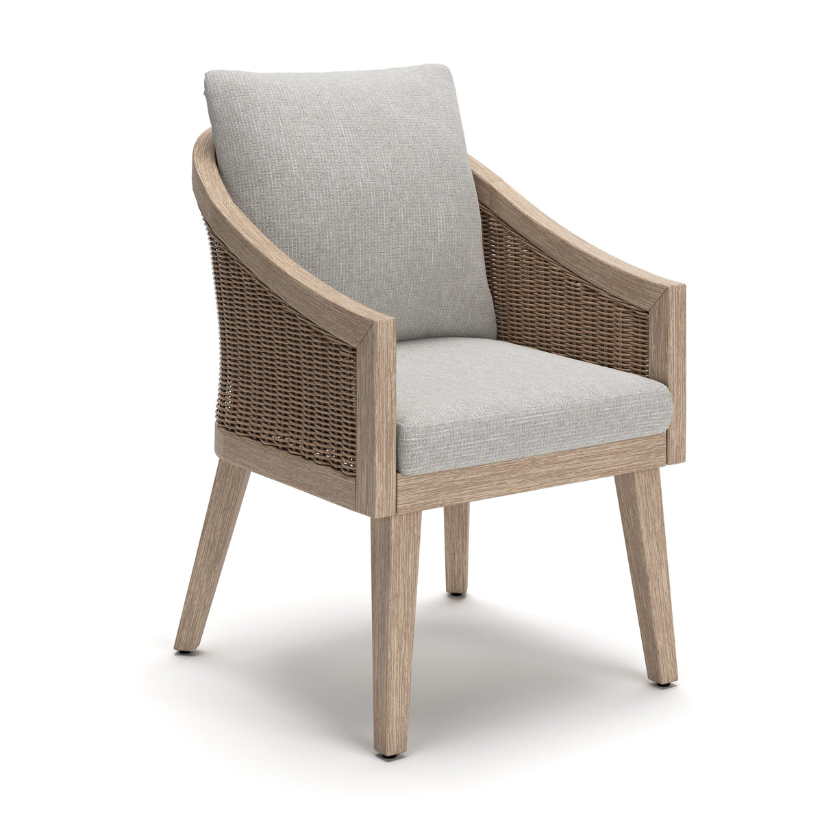 Hoover Furniture Outlet - Ashley Furniture - Thunder Trails Outdoor Arm Chair (Set of 2) - Arm Chair With Cushion (Set of 2) - PCP612-601A