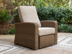 Hoover Furniture Outlet - Ashley Furniture - Laguna Heights Outdoor Recliner - Recliner - PCP790-825