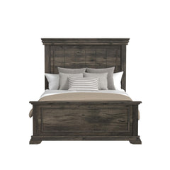 Park Ridge Full Panel Bed in Charcoal