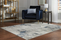 Hoover Furniture Outlet - Ashley Furniture - Wrenstow 7'10" x 10'3" Rug - 7'10" x 10'3" Rug / Multi - R403751