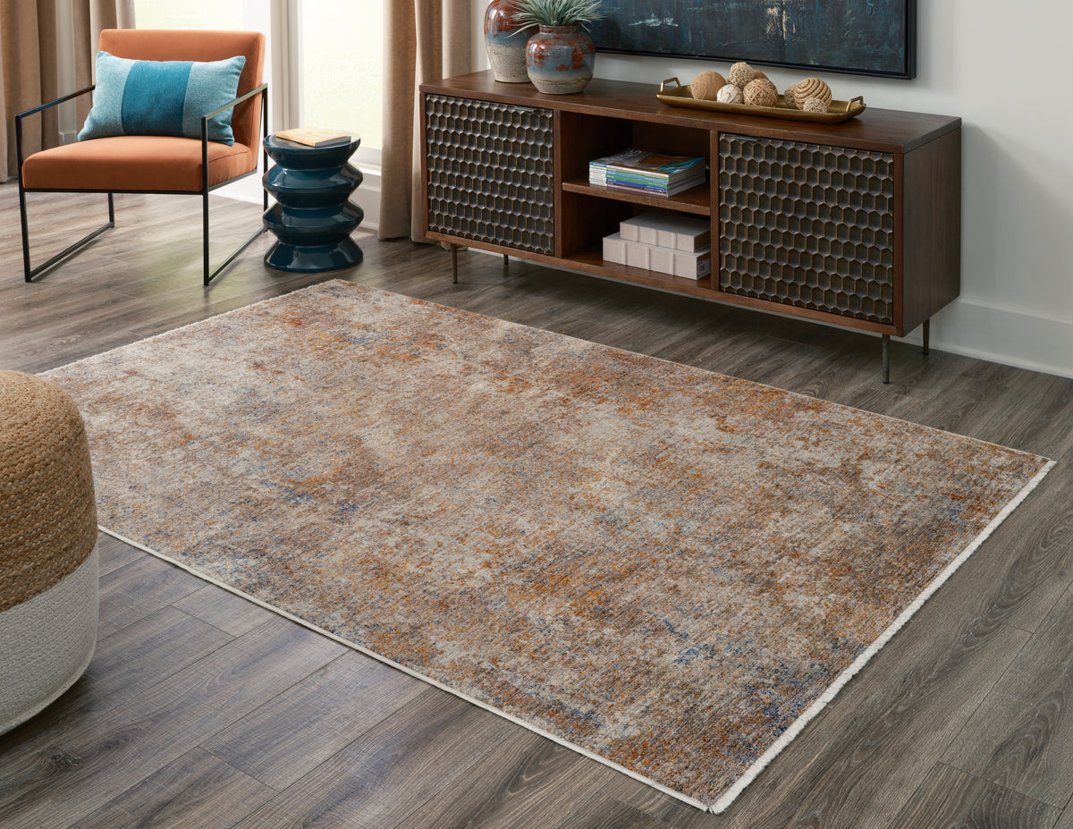 Hoover Furniture Outlet - Ashley Furniture - Mauville 5' x 7'10" Rug - 5' x 7'10" Rug / Multi - R405332