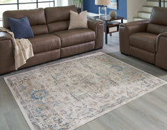 Hoover Furniture Outlet - Ashley Furniture - Barkham 5'3" x 7' Washable Rug - 5'3" x 7' Washable Rug / Multi - R405552