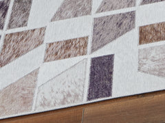 Hoover Furniture Outlet - Ashley Furniture - Jettner 7'10" x 10' Rug - 7'10" x 10' Rug / Multi - R405781