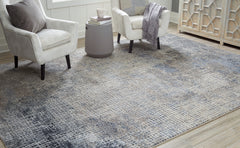 Hoover Furniture Outlet - Ashley Furniture - Brookhall 7'10" x 10'6" Rug - 7'10" x 10'6" Rug / Multi - R406101