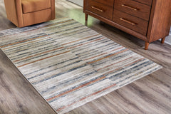 Hoover Furniture Outlet - Ashley Furniture - Kemart 8' x 10' Rug - 8' x 10' Rug / Multi - R406681
