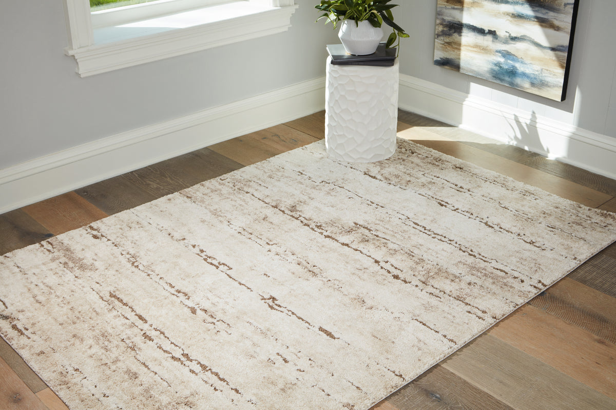 Hoover Furniture Outlet - Ashley Furniture - Kasney 5' x 7' Rug - 5' x 7' Rug - R406852