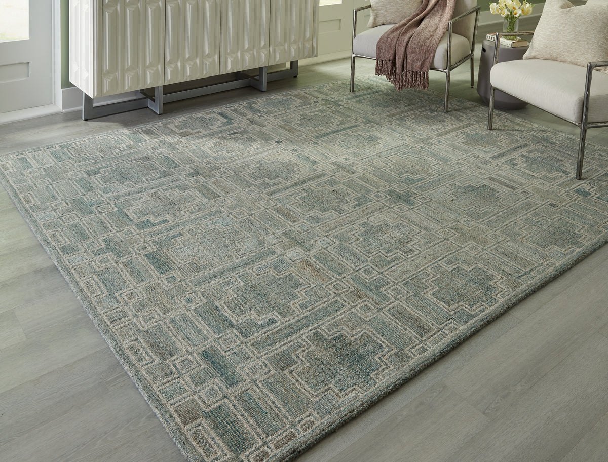 Hoover Furniture Outlet - Ashley Furniture - Jossland 8' x 10' Rug - 8' x 10' Rug - R406911