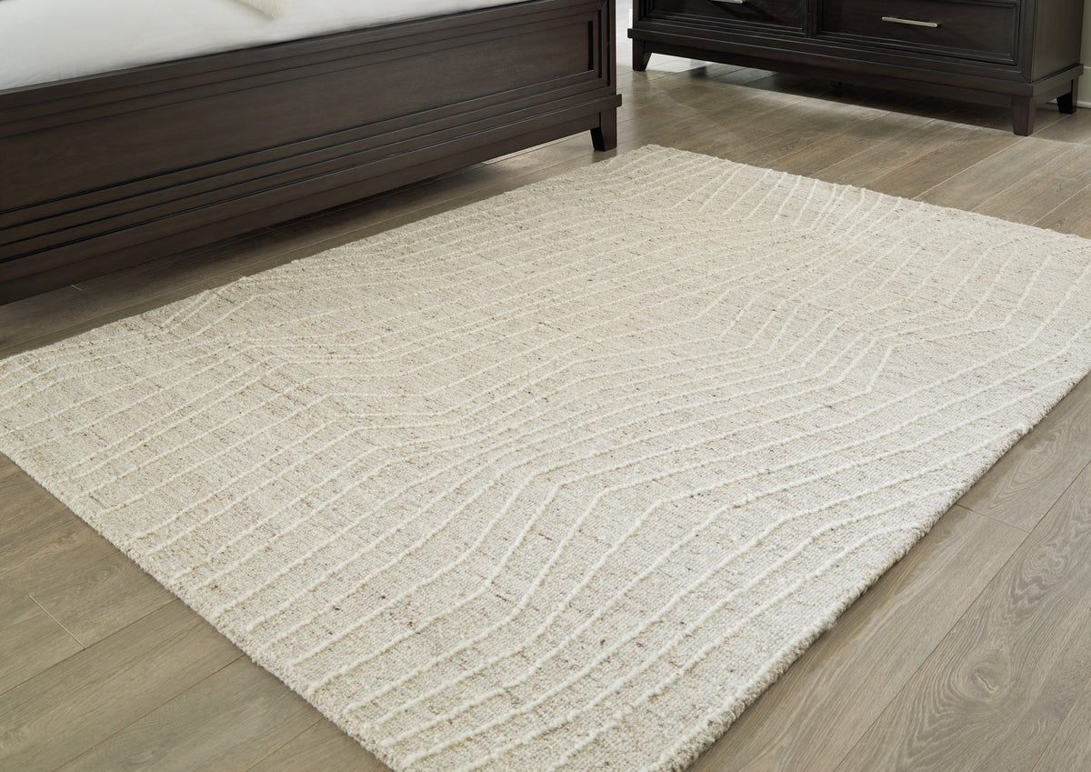 Hoover Furniture Outlet - Ashley Furniture - Varahill 5' x 7' Rug - 5' x 7' Rug - R406932