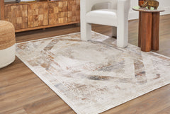 Hoover Furniture Outlet - Ashley Furniture - Varnwood 5' x 7' Rug - 5' x 7' Rug - R407032