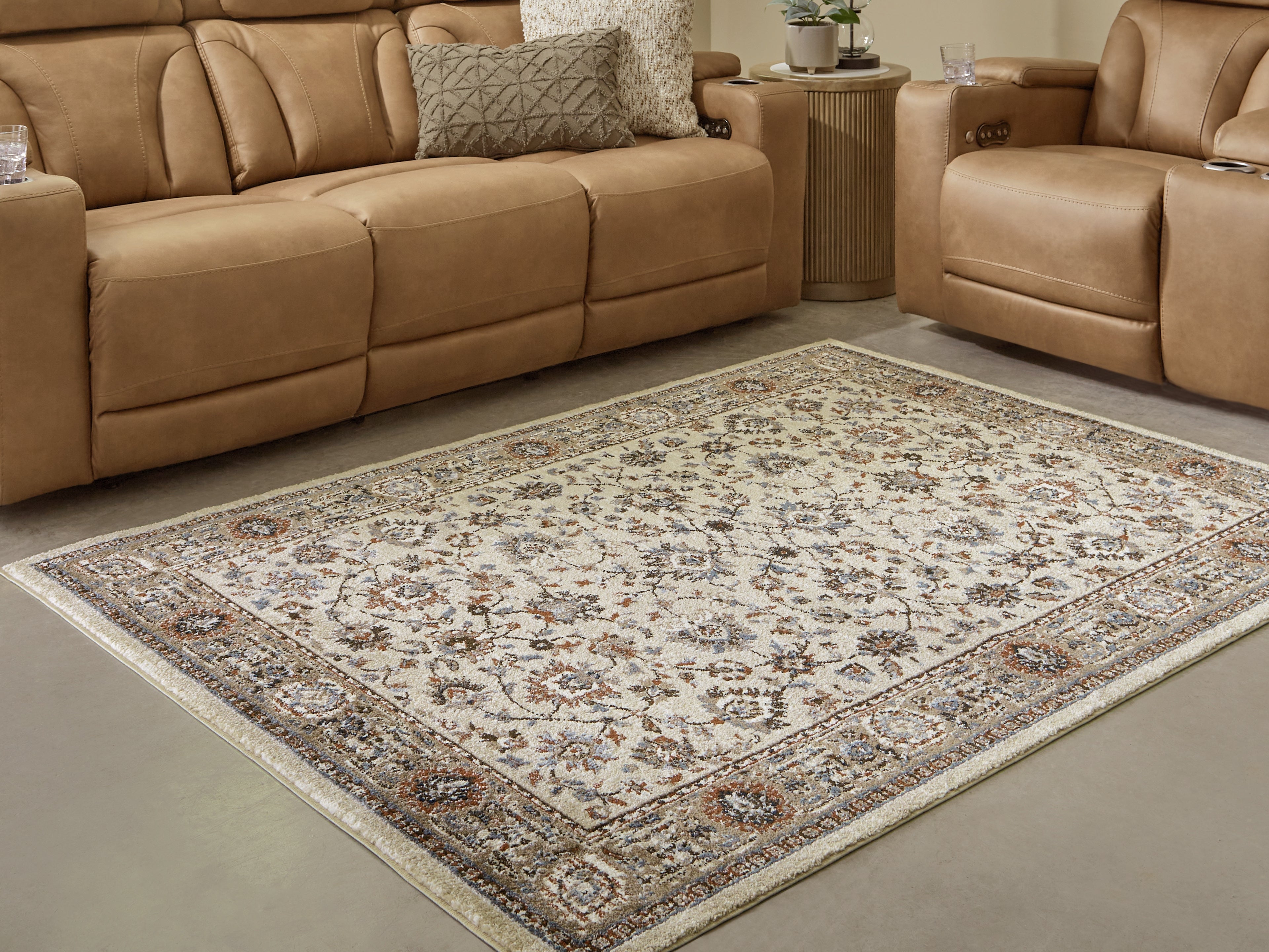 Hoover Furniture Outlet - Ashley Furniture - Beritham Large Rug - Large Rug - R407261