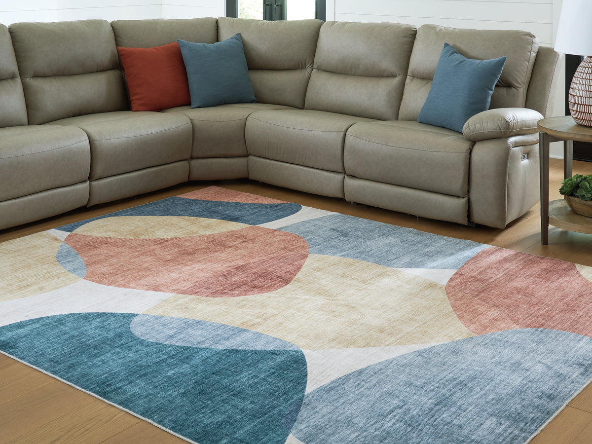 Hoover Furniture Outlet - Ashley Furniture - Chanleigh Washable 7'6" x 9'6" Area Rug - Washable 7'6" x 9'6" Area Rug - R407371