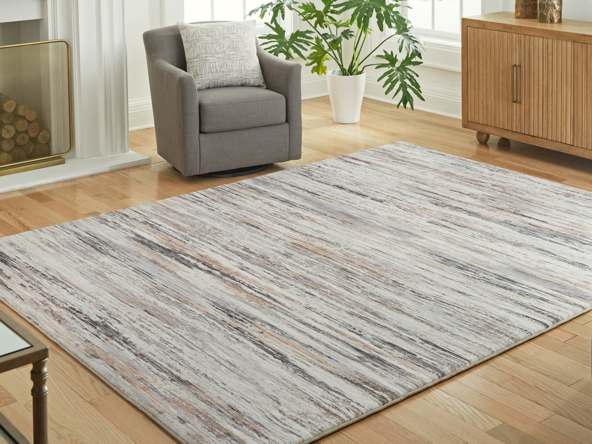 Hoover Furniture Outlet - Ashley Furniture - Nace 7'6" X 9'6" Memory Foam Area Rug - 7'6" X 9'6" Memory Foam Area Rug - R407471