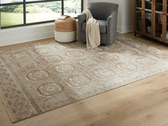 Hoover Furniture Outlet - Ashley Furniture - Bachby 7'10" x 10' Area Rug - 7'10" x 10' Area Rug / Multi - R407681