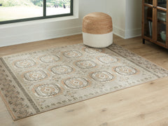 Hoover Furniture Outlet - Ashley Furniture - Bachby 5'3" x 7' Area Rug - 5'3" x 7' Area Rug / Multi - R407682