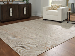 Hoover Furniture Outlet - Ashley Furniture - Bachus 7'10" x 10' Area Rug - 7'10" x 10' Area Rug / Multi - R407751