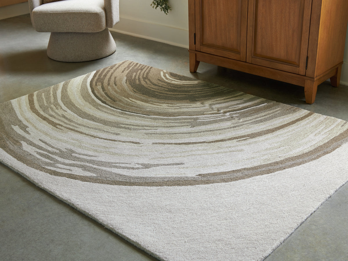 Hoover Furniture Outlet - Ashley Furniture - Rizwana 5' x 7' Area Rug - 5' x 7' Area Rug - R407762