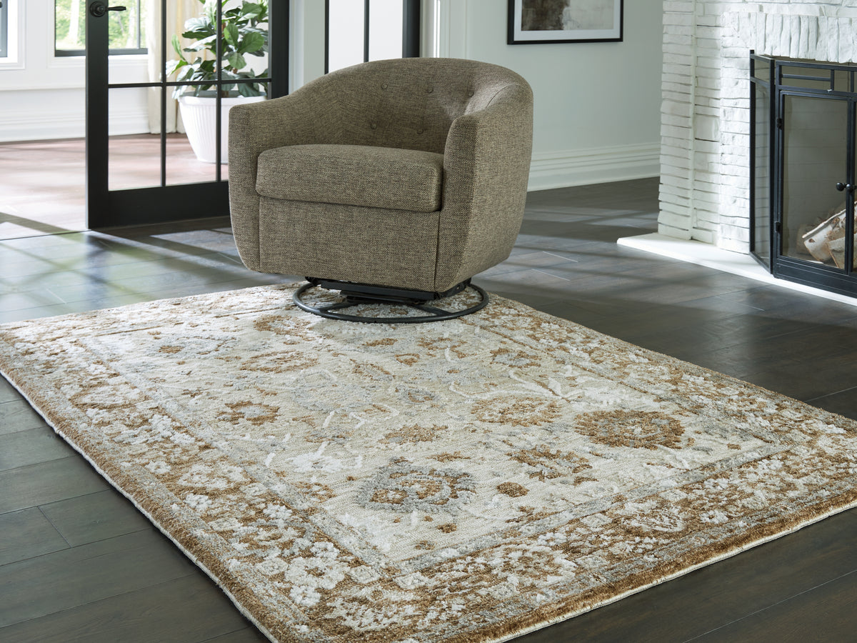 Hoover Furniture Outlet - Ashley Furniture - Ainswick Memory Foam Medium Rug - Memory Foam Medium Rug - R407882